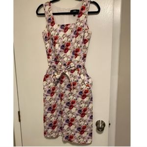 B Moss dress. Size 6 Flower pattern. Never worn